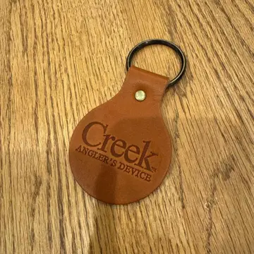 Creek Angler's Device / Leather Key Ring