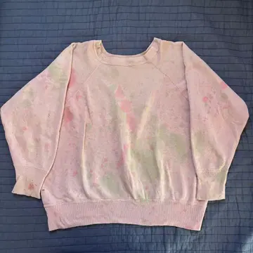 60s 맨투맨 빈티지 타이다이