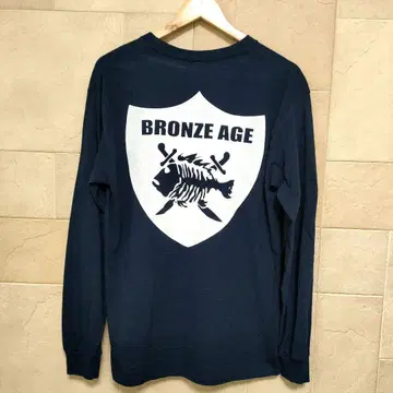 BRONZE AGE 긴팔 T셔츠 M 네이비 블루