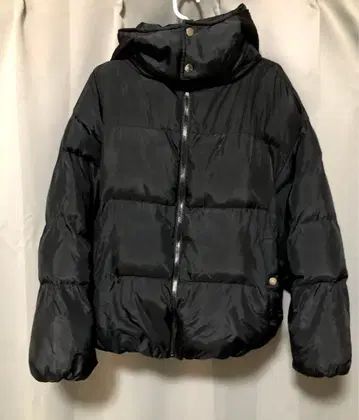 다운 자켓 블랙