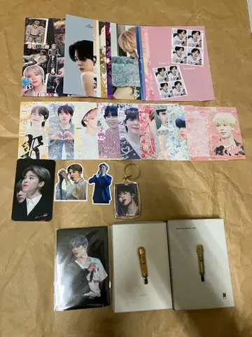 BTS HYBE INSIGHT 마이크 핀 배지 JIMIN 지민 카드