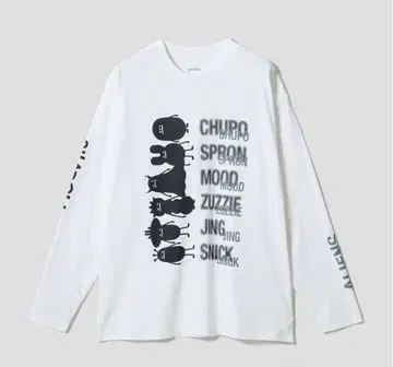 그라니프 뷰티풀 섀도우 빅 실루엣 긴팔 T셔츠