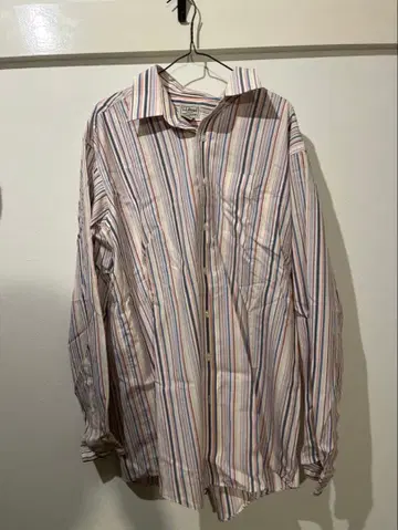 LLBean 긴팔 셔츠 M 사이즈 스트라이프