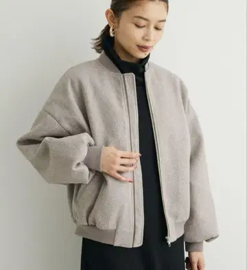 ELENCARE DUE 페이크 울 블루종