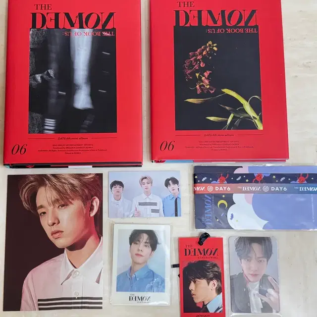 데이식스 데몬 앨범 스트랩 일괄