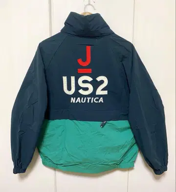 초레어 90s NAUTICA 총 자수 세일링 자켓
