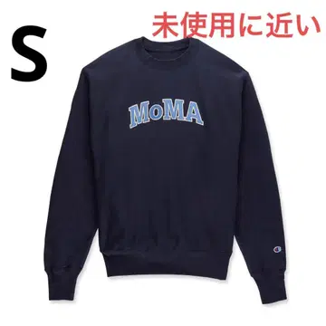 Champion 스웨트 셔츠 MoMA Edition 네이비 S