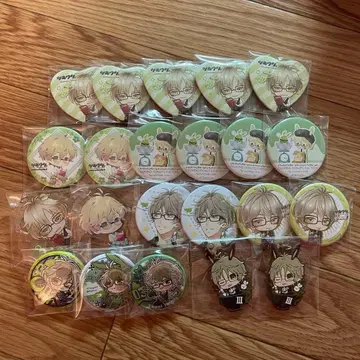 츠키우타 야요이 하루 캔뱃지 아크릴 키링