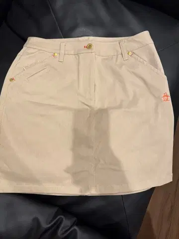 골프 여성용 스커트 베이지