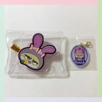 주토피아 2 참 컬렉션 & 앞머리 클립 피닉