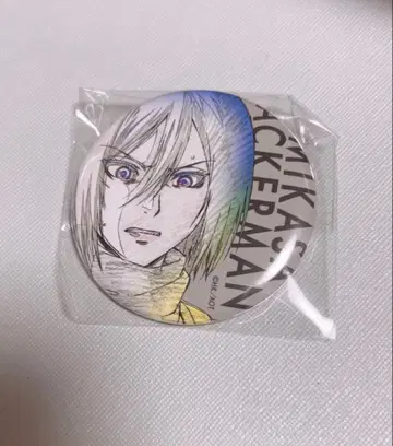 진격의 거인 season 3 WIT STUDIO 캔뱃지 미카사