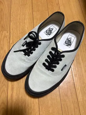 Vans 그레이 스웨이드 로우컷 스니커즈
