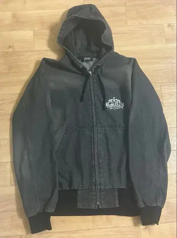 atmark 지퍼 후드티