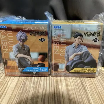 주술회전 Yumemirize 피규어 세트 고죠 사토루 게토 스구루