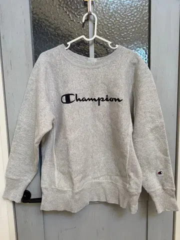 Champion 그레이 맨투맨 M 사이즈