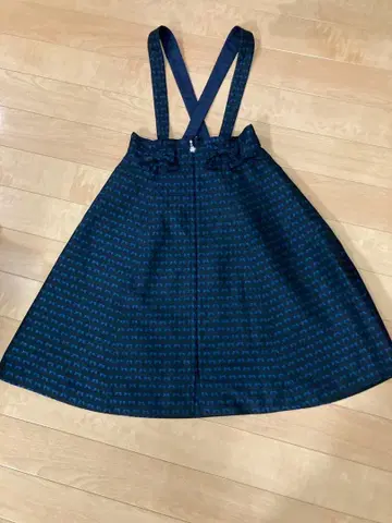 엠즈 그레이시 스커트 오리본 무늬