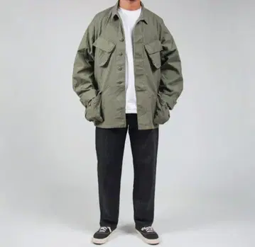 OVY 정글 퍼티그 덕 재킷 사이즈 M 카키