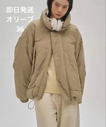 TODAYFUL 몬스터 다운 재킷 올리브