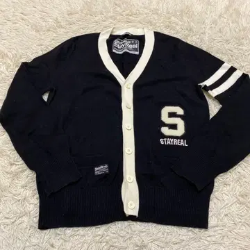 STAYREAL 가디건 긴팔 셔츠 트레이닝복 니트 스웨터