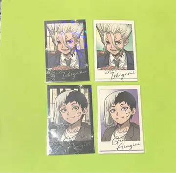 Dr.STONE 닥스토 AMO카페 비주얼 카드 센쿠