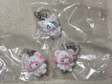 산리오 메지루시 액세서리 포근포근 스노우 마이멜로디 쿠로미