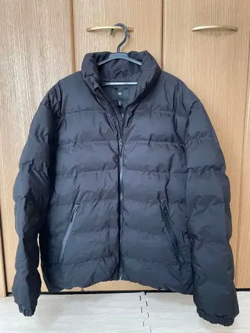 H&M 다운 자켓 (퍼퍼 자켓) L 블랙