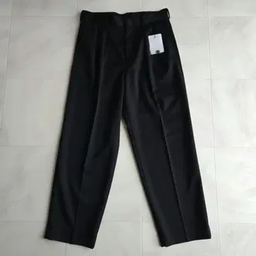 PLST 플라스테 울 블렌드 2턱 와이드 팬츠