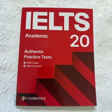 [ 미사용 새상품 ] IELTS 공식 문제집 20 최신간