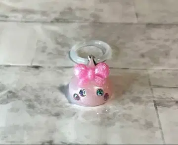 새상품 핑크 펄 홋페짱 메지루시 액세서리 산보석