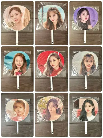 TWICE 쯔위 부채 묶음 판매 9개 세트