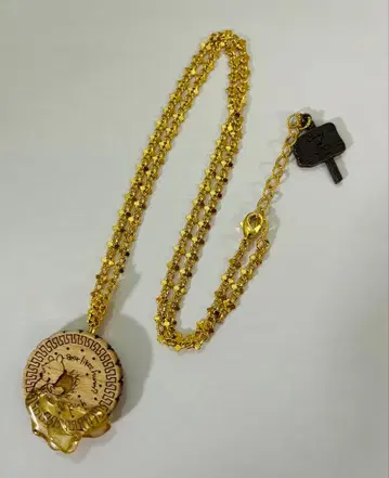 Q-pot 곰돌이 푸 비스킷 목걸이