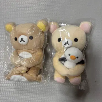 좋아하는 것과 함께 봉제 인형 세트 리락쿠마 코리락쿠마