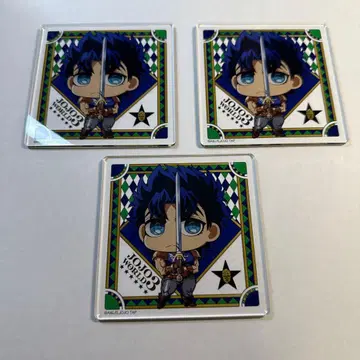 조나단 죠스타 죠죠 월드 3 아크릴 코스터 3개 세트