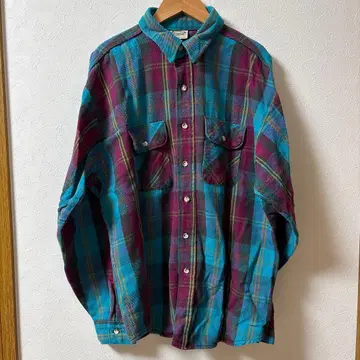 구제 체크 셔츠