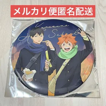 하이큐 코스모 월드 스탬프 랠리 빅 배지 히나타 쇼요 카게야마 토비오