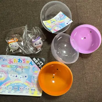 푹푹 아와와짱 클리어 참 세트