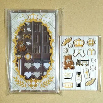 후쿠야 캐릭터 복권 호두까기 인형 캐릭터 복권상 아크릴 프레임 화이트