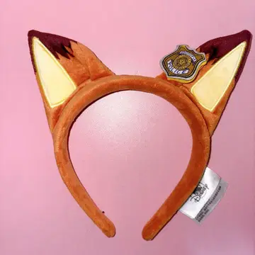 [정품] 머리띠 상하이 디즈니 한정판 주토피아 주디 모자