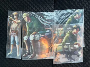 진격의 거인 제일복권 아크릴 스탠드 엘렌 엘빈 리바이