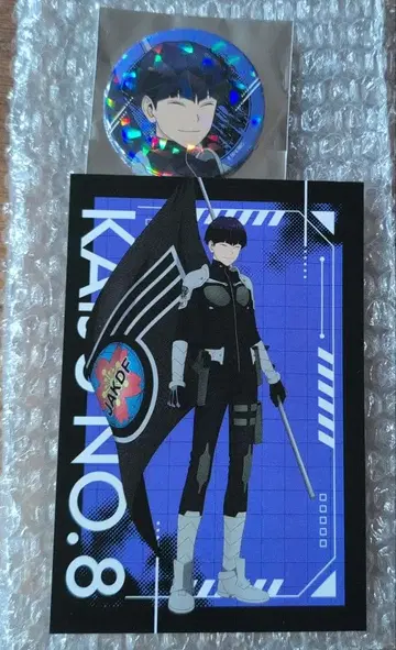 괴수 8호 호시나 소시로 플래그 캔뱃지 엽서