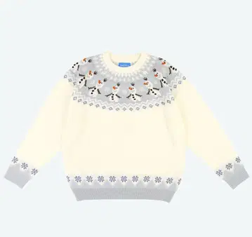 올라프 스웨터 디즈니 리조트