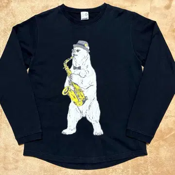 고 슬로우 카라반 맨투맨 색스 곰 5사이즈