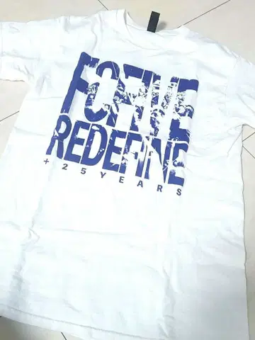 FC FiVe 화이트 셔츠 밴딩