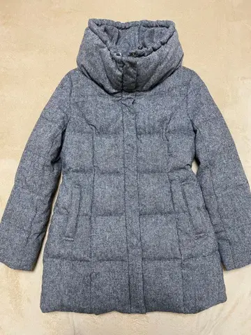 [any SiS 온워드 카시야마] 그레이 퀼팅 다운 자켓