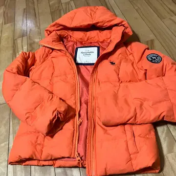 Abercrombie & Fitch 오렌지 다운 자켓 M