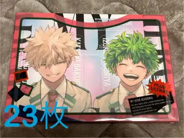 나의 히어로 아카데미아 점프 GIGA 코스터 부록 바쿠고 미도리야 23장