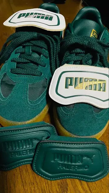 PUMA PALERMO 스니커즈 다크 그린