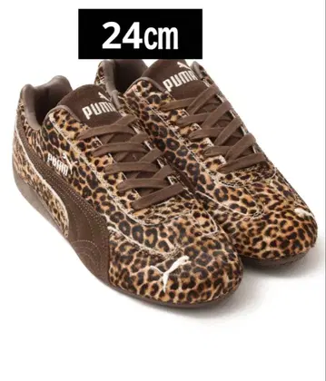 PUMA 스피드캣 미사용 새상품 레오파드 무늬 스니커즈 24cm