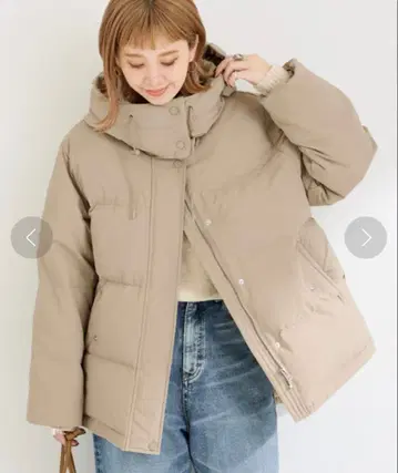 B.C STOCK 페더 PA 타프타 후디 다운