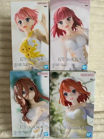 5등분의 신부 피규어 4체 세트